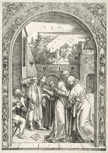 Life of the Virgin: Joachim and Anna Embracing under the Golden Gate