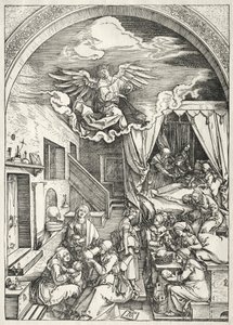 Life of the Virgin: Nativity of the Virgin by Albrecht Dürer