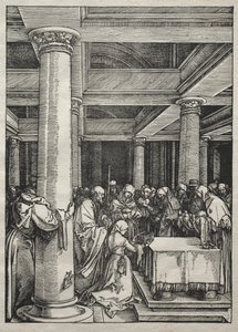 Life of the Virgin: Presentation of Jesus in the Temple by Albrecht Dürer
