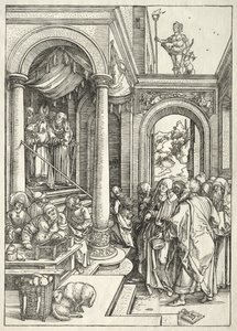 Life of the Virgin: Presentation of the Young Virgin in the Temple, 1504-1505 by Albrecht Dürer