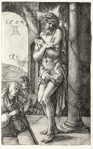 Man of Sorrows by the Column by Albrecht Dürer