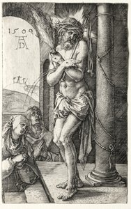 Man of Sorrows by the Column by Albrecht Dürer