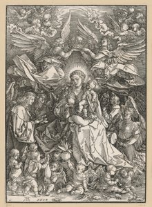Mary as Queen of Angels by Albrecht Dürer