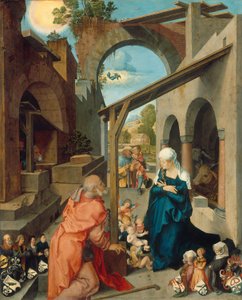 Paumgartner Altar: Birth of Christ by Albrecht Dürer