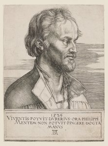 Philip Melanchthon by Albrecht Dürer