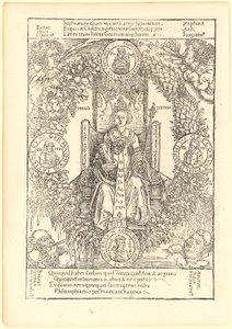 Philosophy by Albrecht Dürer