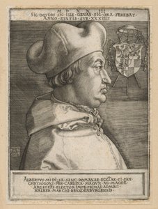 Portrait of Cardinal Albrecht of Brandenburg