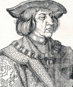 Portrait of Emperor Maximilian I by Albrecht Dürer