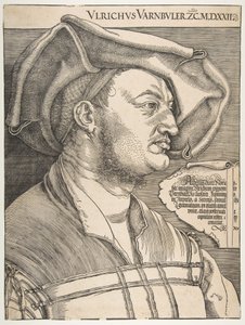Portrait of Ulrich Varnbuler by Albrecht Dürer