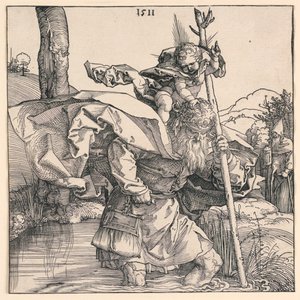 Saint Christopher by Albrecht Dürer