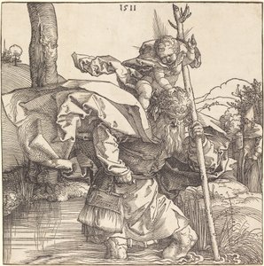 Saint Christopher by Albrecht Dürer