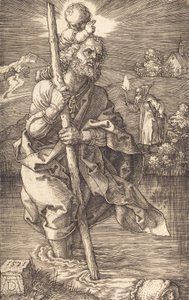 Saint Christopher Facing Right