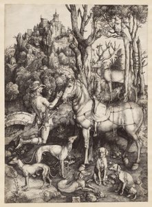 Saint Eustace by Albrecht Dürer