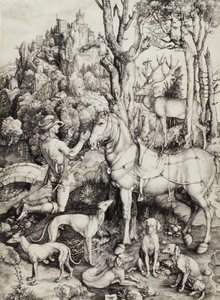 Saint Eustace by Albrecht Dürer