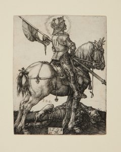 Saint George on Horseback by Albrecht Dürer
