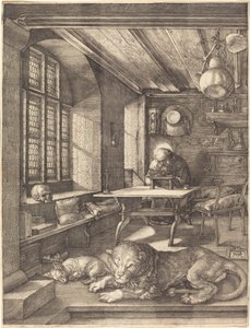 Saint Jerome in His Study by Albrecht Dürer