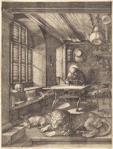 Saint Jerome in His Study by Albrecht Dürer