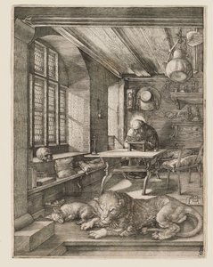 Saint Jerome in His Study by Albrecht Dürer