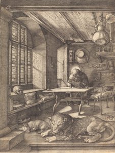 Saint Jerome in His Study