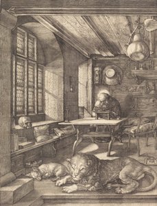 Saint Jerome in His Study