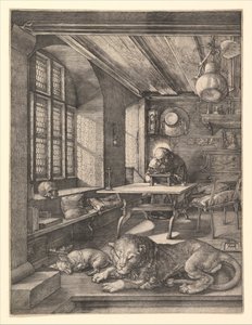 Saint Jerome in His Study by Albrecht Dürer