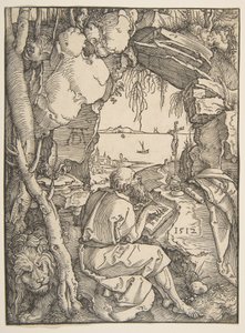 Saint Jerome in a Cave by Albrecht Dürer