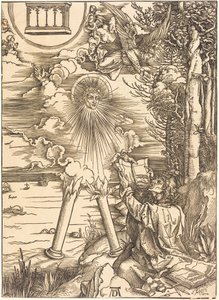 Saint John Devouring the Book by Albrecht Dürer