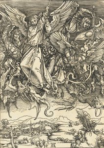 Saint Michael Fighting the Dragon