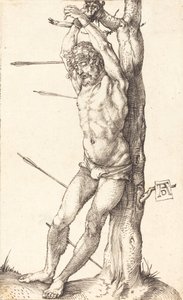 Saint Sebastian Bound to the Tree, 1500-1501 by Albrecht Dürer