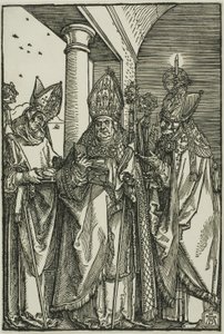 Saints Nicholaus, Ulrich, and Erasmus by Albrecht Dürer