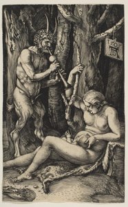 Satyr Family by Albrecht Dürer