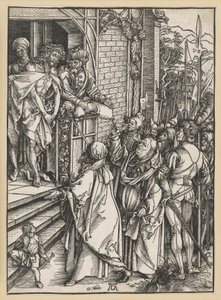 Exhibition of Christ (Great Passion) by Albrecht Dürer