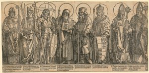 Patron Saints of Austria by Albrecht Dürer