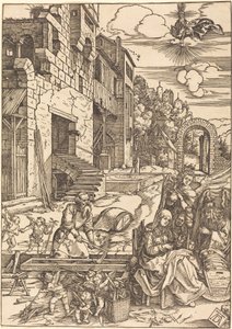 Sojourn of the Holy Family in Egypt by Albrecht Dürer