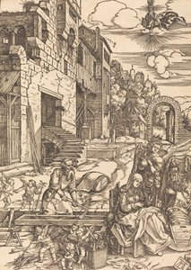 Sojourn of the Holy Family in Egypt by Albrecht Dürer