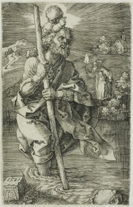 St. Christopher Facing to the Right