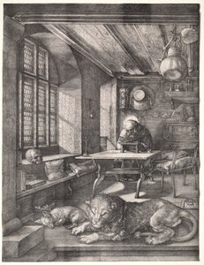 St. Jerome in His Study by Albrecht Dürer