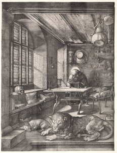 St. Jerome in His Study by Albrecht Dürer