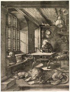 St. Jerome in his Study by Albrecht Dürer