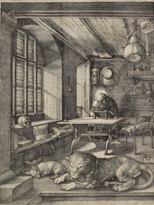 St Jerome in his Study