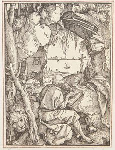 St. Jerome in the Cave by Albrecht Dürer