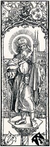 St Sebaldus on a Capital, 1906 by Albrecht Dürer