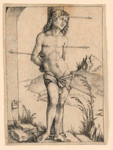 St. Sebastian at the Column by Albrecht Dürer