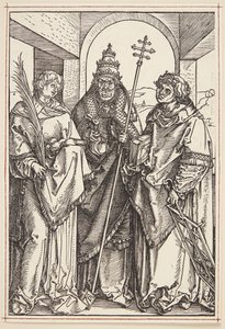 Saints Lawrence, Sixtus, and Stephen by Albrecht Dürer