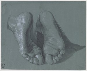 Study of Two Feet by Albrecht Dürer