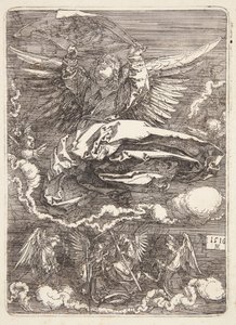 Sudarium Spread Out by an Angel by Albrecht Dürer