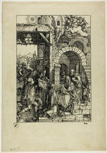 The Adoration of the Magi, from The Life of the Virgin by Albrecht Dürer