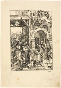The Adoration of the Magi, from The Life of the Virgin by Albrecht Dürer