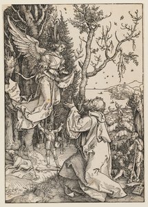 The Angel Appearing to Joachim by Albrecht Dürer