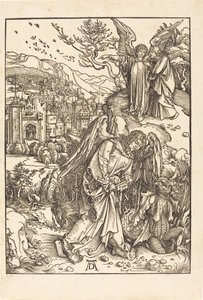 The Angel with the Key to the Bottomless Pit by Albrecht Dürer